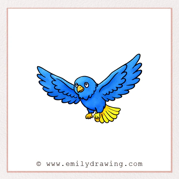 Preview of Flying Eagle drawing